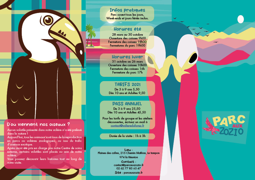 brochure pour parc animalier - LARI Communication