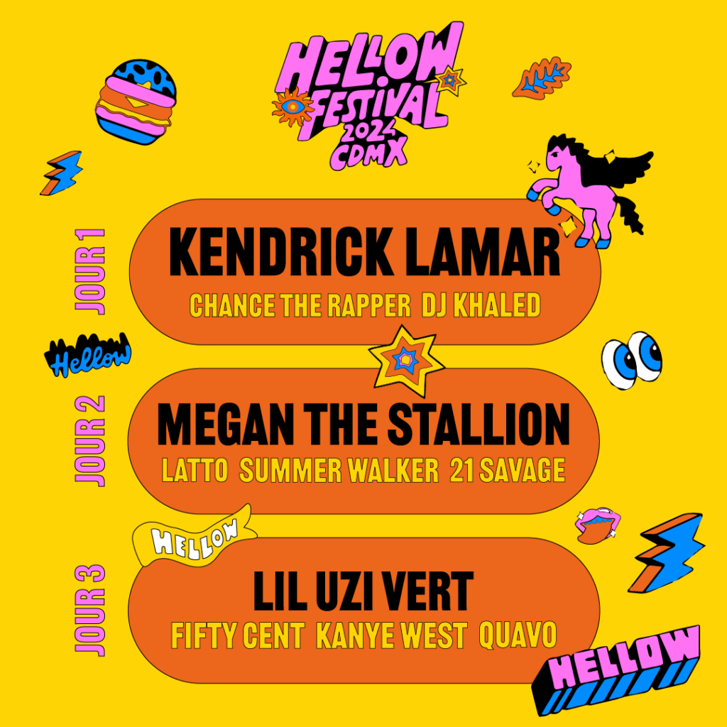 Création de design pour le Hellow Festival - LARI Agence de communication en Martinique