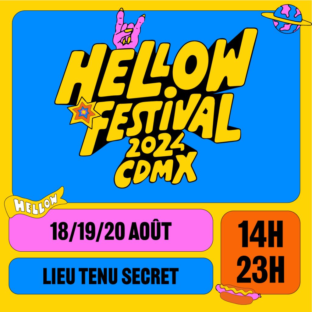 Création de design pour le Hellow Festival - LARI Agence de communication en Martinique